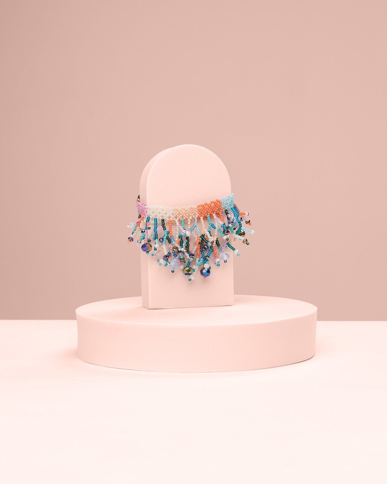 Crystal Coral Bracelet