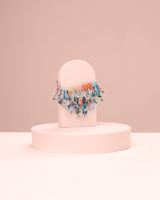 Crystal Coral Bracelet