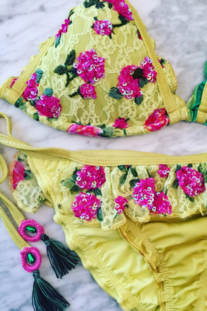 Hibiscus Sunset bikini