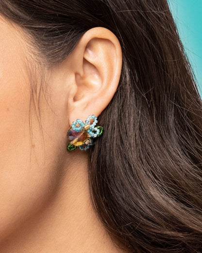 Ocean Flower Studs