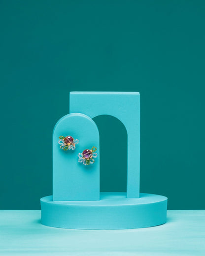 Ocean Flower Studs