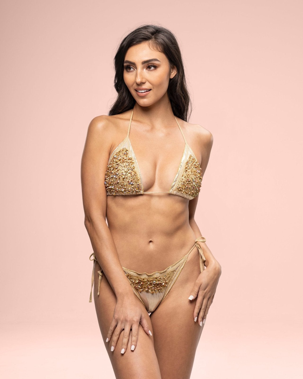 Gold Opulence Bikini Bottom